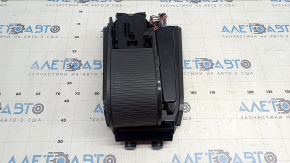 Audi E-Tron 19-23 center console pocket with cup holders and cigarette lighter