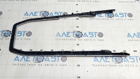 Upper center console trim for Audi E-Tron 19-23, chrome, broken fastener