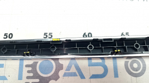 Upper center console trim for Audi E-Tron 19-23, chrome, broken fastener