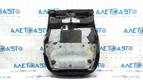 Ford Escape MK4 20-22 passenger seat cushion upholstery, beige and black, perforated, heated leather