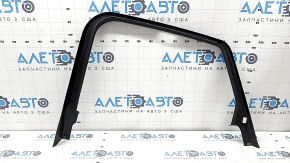 Black inner rear left door frame for Porsche Macan 15-24, under curtain