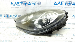 Left front headlight assembly for Porsche Macan 15-18, xenon, with units, for washer, adaptive, black, for polishing