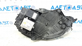 Left front headlight assembly for Porsche Macan 15-18, xenon, with units, for washer, adaptive, black, for polishing
