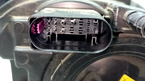 Left front headlight assembly for Porsche Macan 15-18, xenon, with units, for washer, adaptive, black, for polishing