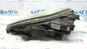 Right front headlight assembly for Porsche Macan 15-18, xenon, with units, for washer, adaptive, black, for polishing
