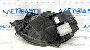 Right front headlight assembly for Porsche Macan 15-18, xenon, with units, for washer, adaptive, black, for polishing