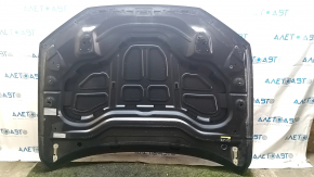 Bare hood for Audi E-Tron 19-23, black LY9T, steel