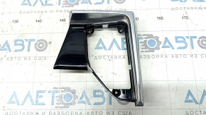Porsche Macan 15-18 front panel center trim, glossy black, scratches