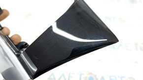 Porsche Macan 15-18 front panel center trim, glossy black, scratches