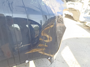 Quarter wing rear left VW Tiguan 09-18 on the body, black, dented, bumps