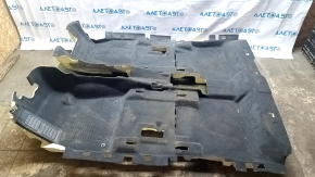 Audi E-Tron 19-23 black floor covering, ready to clean
