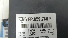 Porsche Macan 15-25 passenger seat control unit
