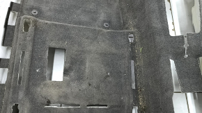 Porsche Macan 15-18 floor covering, grey achatgrau, torn, needs dry cleaning