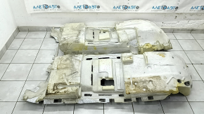Porsche Macan 15-18 floor covering, grey achatgrau, torn, needs dry cleaning