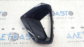 Right front bumper grille for Audi E-Tron 19-23, gloss black, Quattro, sand