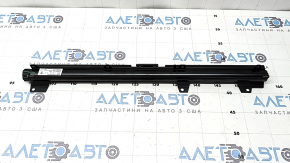 Black rear left door curtain for Porsche Macan 15-24