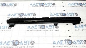 Black rear right door curtain for Porsche Macan 15-24