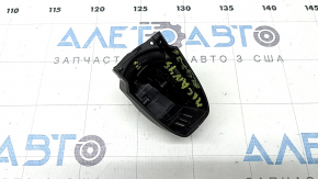 Porsche Macan 15-24 interior mirror cover, small, black, 2 parts, broken guide