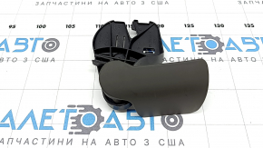 Porsche Macan 15-18 hood release handle with bracket, interior gray achatgrau