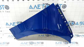 Front right wing Porsche Macan 15-18 lower part, aluminum, blue M5J, butt