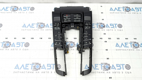 Porsche Macan 15-18 climate control with heated and ventilated seats, black with chrome