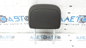 Rear left headrest Porsche Macan 15-18 leather gray achatgrau