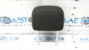 Rear right headrest Porsche Macan 15-18 leather gray achatgrau, dented