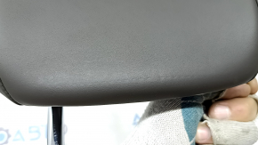 Rear right headrest Porsche Macan 15-18 leather gray achatgrau, dented