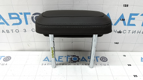 Rear center headrest Porsche Macan 15-18 leather gray achatgrau