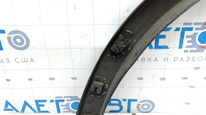 Ford Escape MK4 2024 rear right fender arch trim, structure, cracks in fasteners