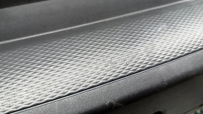Ford Escape MK4 20-24 rear bumper with parking sensors and no towbar. Structure, scratches, and a detached parking sensor ring.