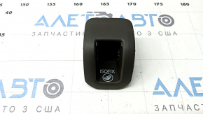 Isofix rear seat pad for Porsche Macan 15-18, achatgrau grey