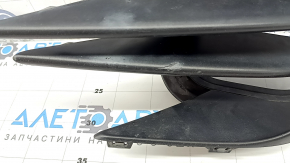 Left front bumper grille for Porsche Macan 15-18, complete, structure, broken mount, scratches