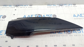 Left front bumper lip of the Audi E-Tron 19-23 Quattro, sand, scratches, crack