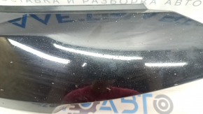 Left front bumper lip of the Audi E-Tron 19-23 Quattro, sand, scratches, crack