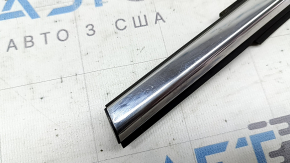 Door-glass molding, central front left Ford Escape MK4 20-24, chrome, worn