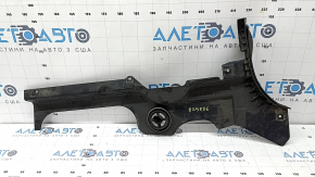 Rear right underbody protection for Porsche Macan 15-23, cracked, dented