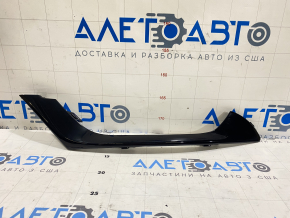 Molding lower grille front bumper right Chrysler 200 15-17 white gloss