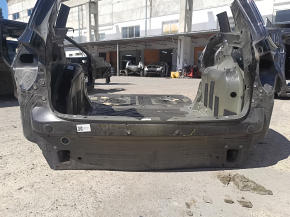 Rear panel for VW Tiguan 2009-2018, 2 parts, on the body, black, dented
