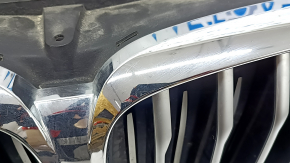BMW X5 G05 19-23 radiator grille assembly with 3.0T radiator deflector blinds with motor, X-LINE, with 360 camera, chrome, sand
