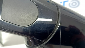 Left side mirror assembly for BMW X5 G05 19-23, 9 pins, turn signal, heated, memory, auto-dimming, BSM, camera, white, scratches