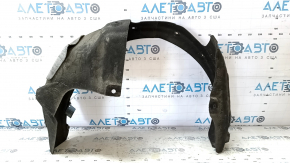 Rear left fender liner Hyundai Sonata 11-13 rag, tear in fastening