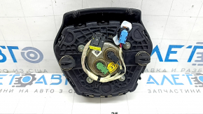 Steering wheel airbag for the driver's side of a BMW X5 G05 19-24, black leather, dents, scratches