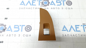 Rear left window lift control trim panel BMW X5 G05 19-24 brown COGNAC