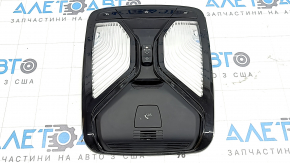 BMW X5 G05 19-22 front light for panoramic headlights, black, with trim, type 2, cracks, scratches
