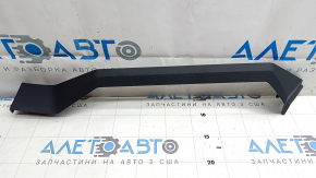 Audi E-Tron 19-23 black upper center dashboard trim