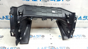 Black lower center dash trim for the Audi E-Tron 19-23