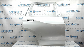 The door is bare, rear right BMW X5 G05 19-24 aluminum, white A96, dented, bump