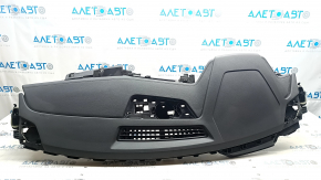 Audi E-Tron 19-23 black dashboard with airbag