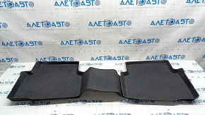 Set of floor mats for the Ford Escape MK4 20-24 black rubber